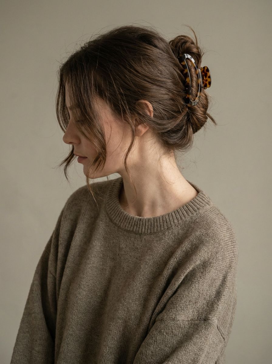 Claw Clip Updo - Frisuren 2026